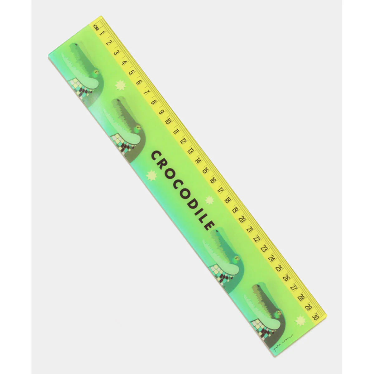 3D Ruler Crocodile Pete Cromer - Wilmot Harvey