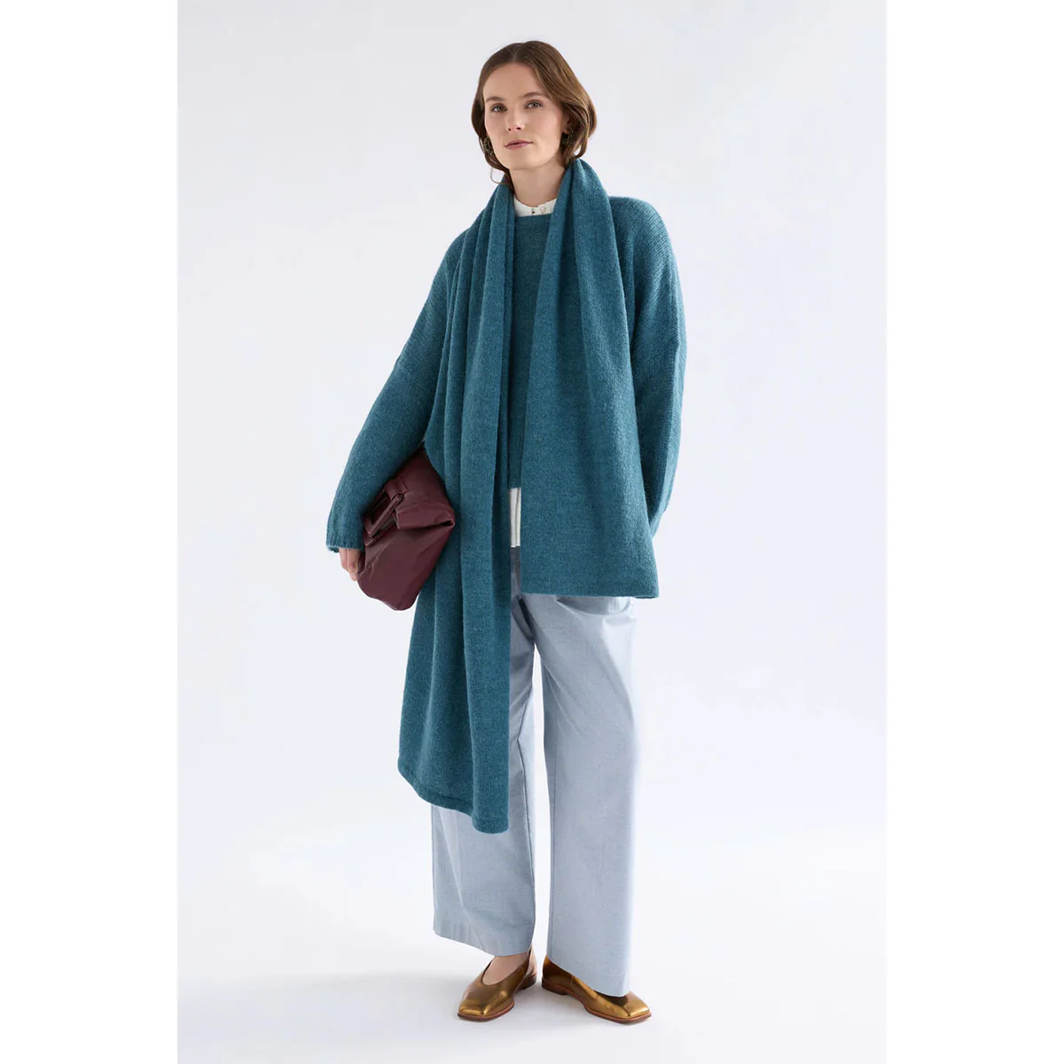 Agna Scarf Stone Blue - Elk Accessories - Image 2