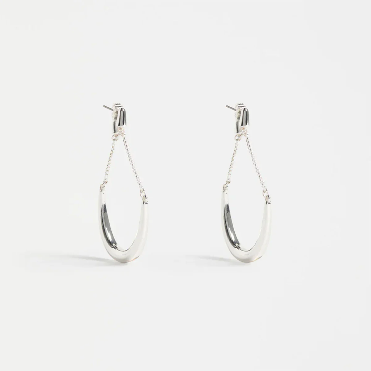 Aisem Drop Earring Silver - Elk Accessories