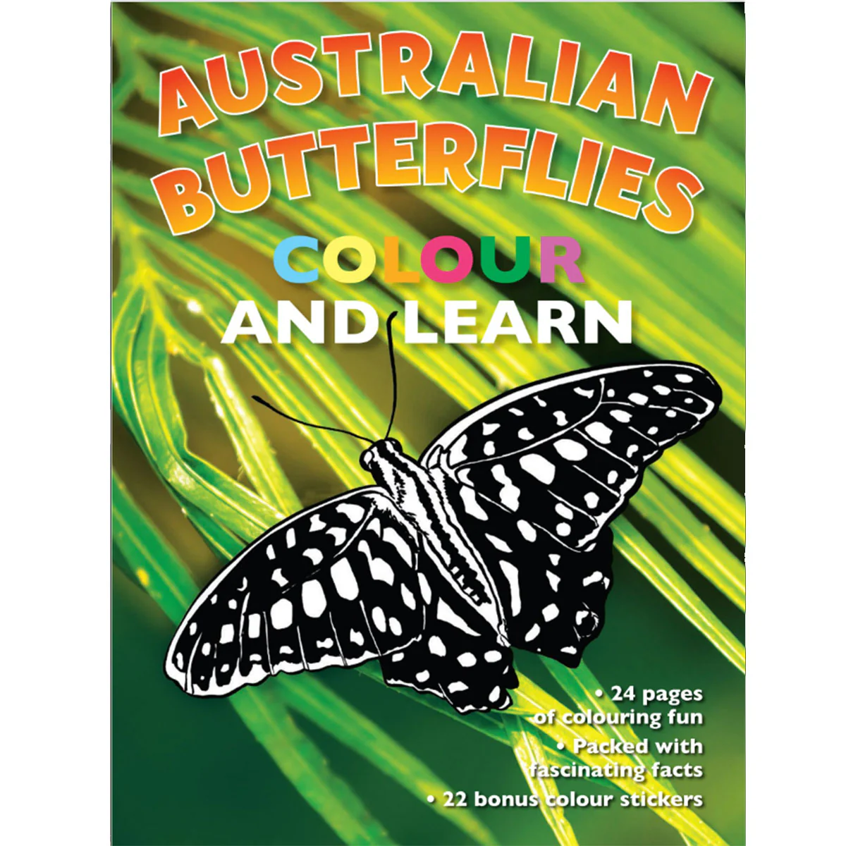 Australian Butterflies Colour and Learn