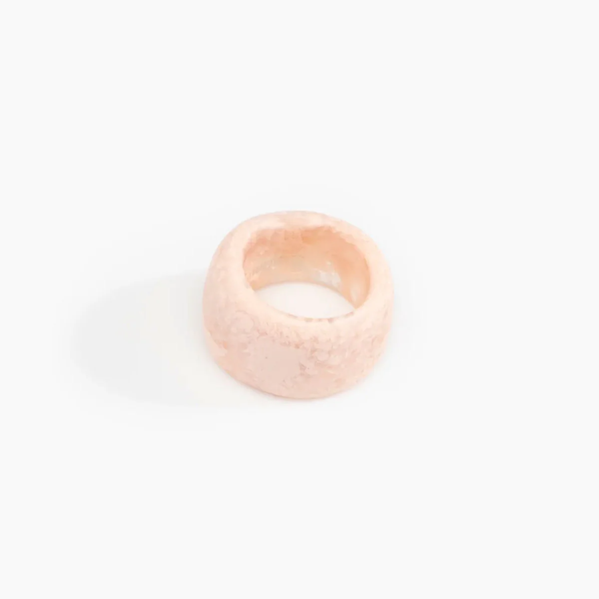 Band Ring Regular Swirl Rose - Dinosaur Designs