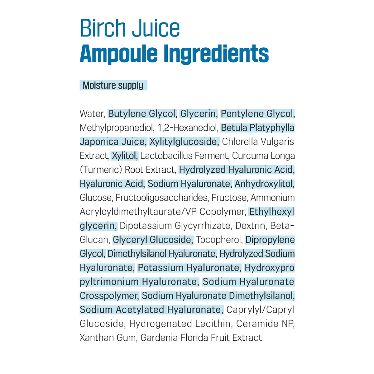 Birch Juice Ampoule 50ml Round Lab - RNG Global - Image 2