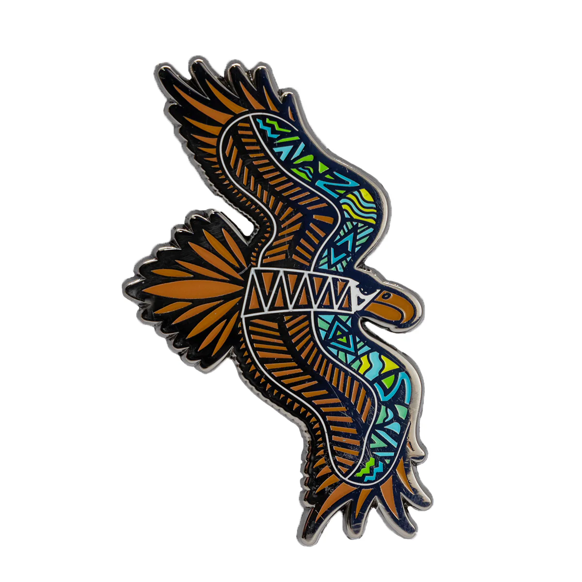 Brooch / Pin Bundjil the Wedge Tailed Eagle 2 - Ngarga Warendj