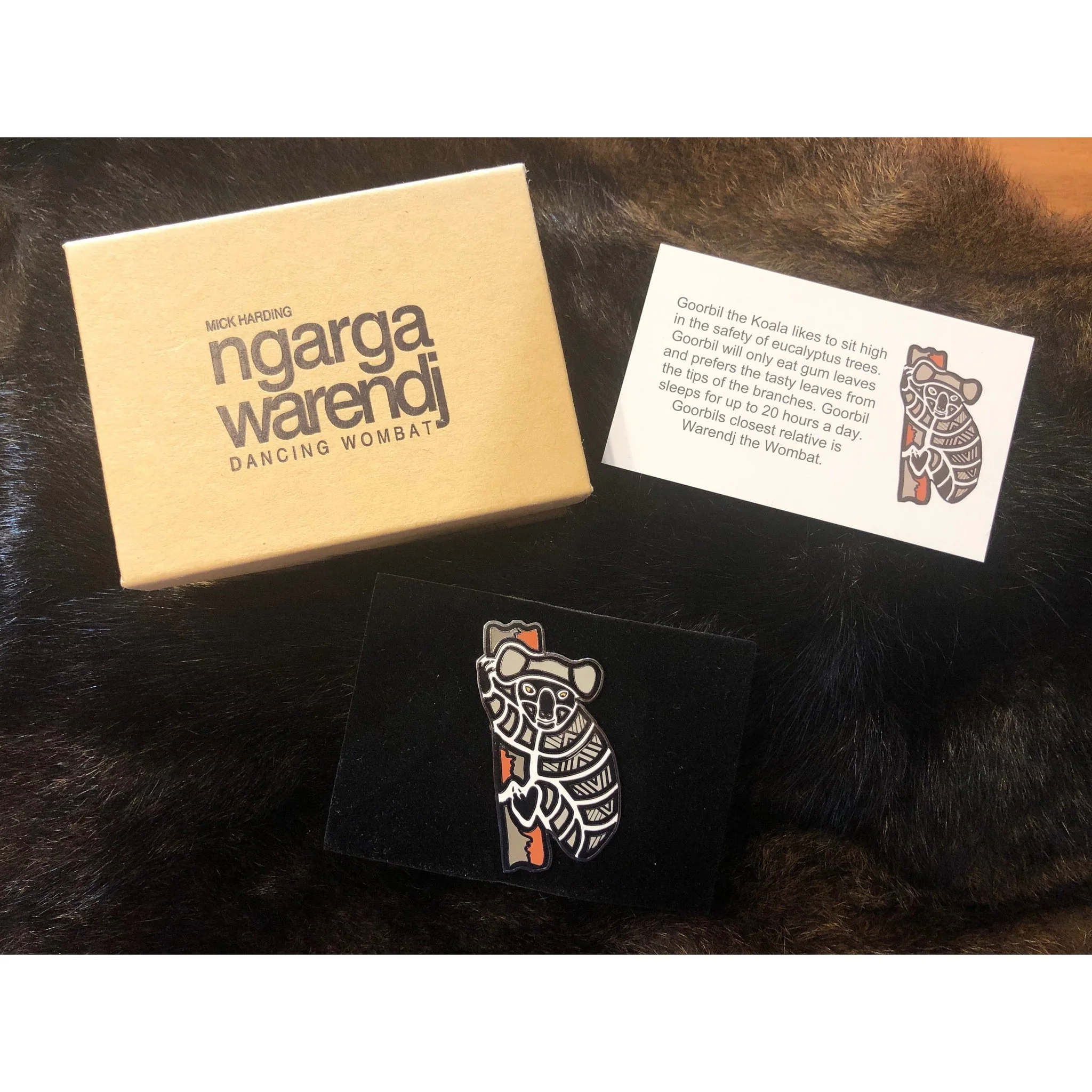 Brooch / Pin Koala - Ngarga Warendj - Image 2
