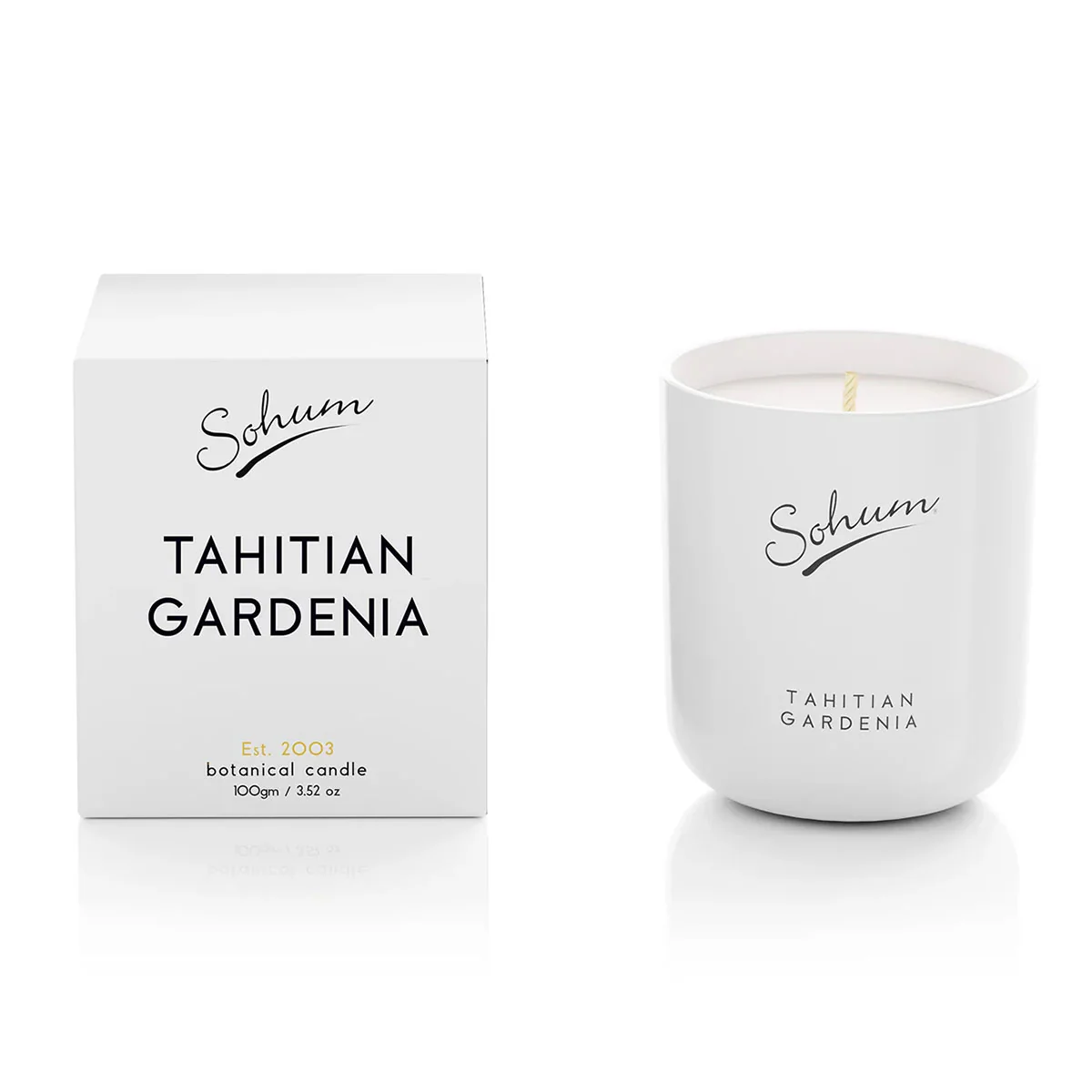 Candlette Signature Tahitian Gardenia - Sohum