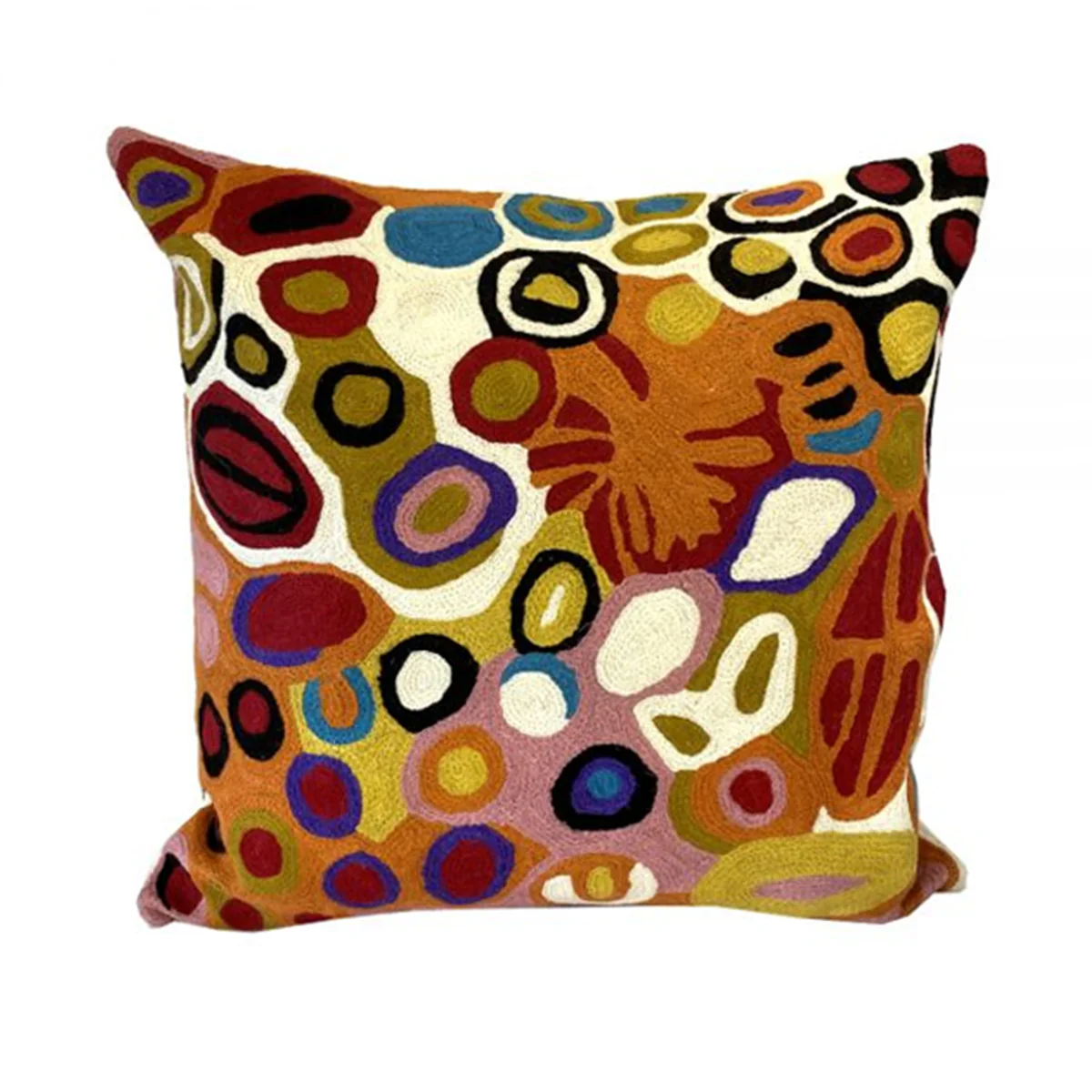 Cushion Cover 40x40cm Anmanari Brown ABR845 - Better World Arts