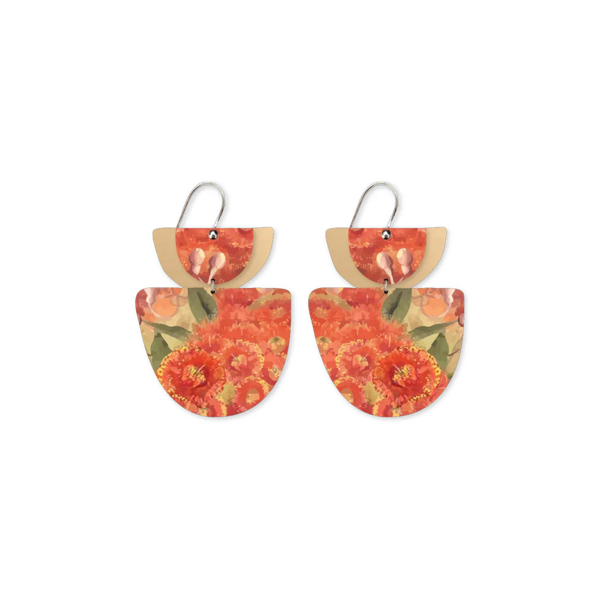 Drop Earrings Blossom Layered Double Bell Ellis Rowan - Moe Moe Design