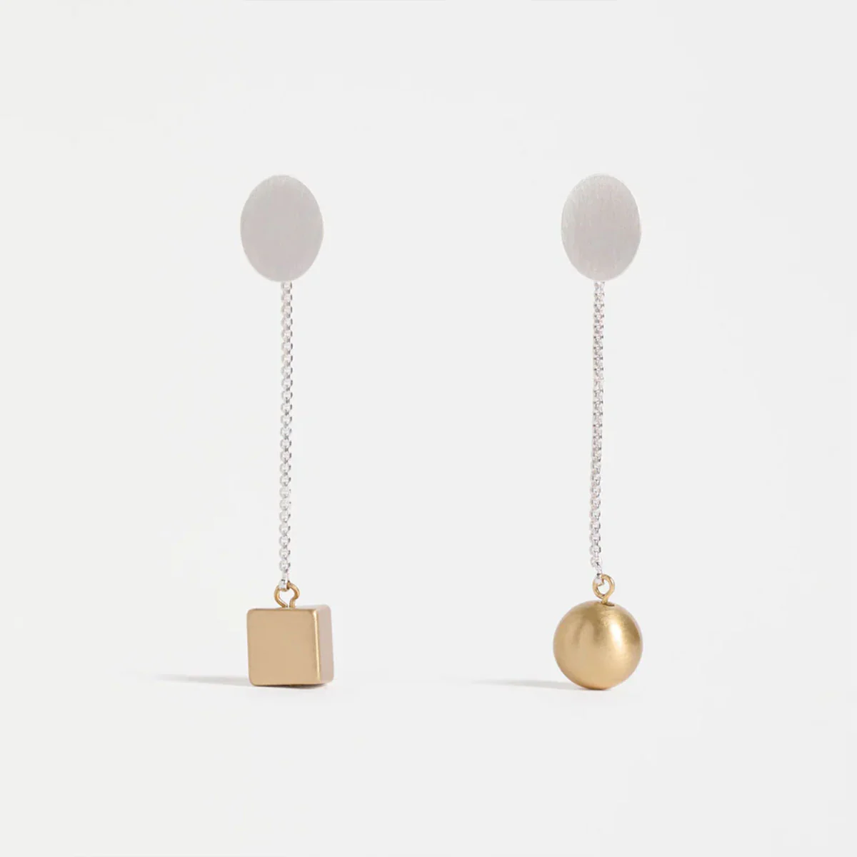 Earring Drop Finnas Silver - Elk Accessories