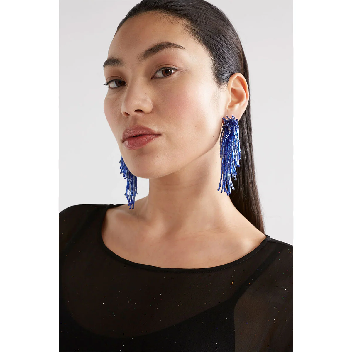 Earrings Karan Denim - Elk - Image 2