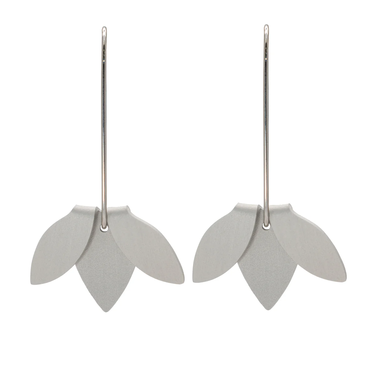 Earrings Silver Flip/Point - Fink
