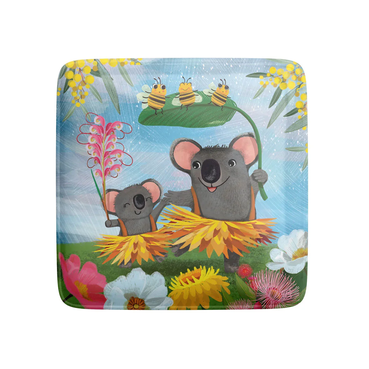 Fridge Magnet Bush Party Koala - LaLaLand