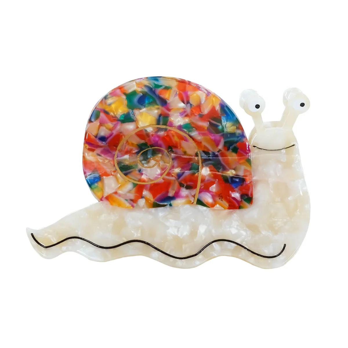 Hair Claw Clip Happy Snail - Bea Bellingham