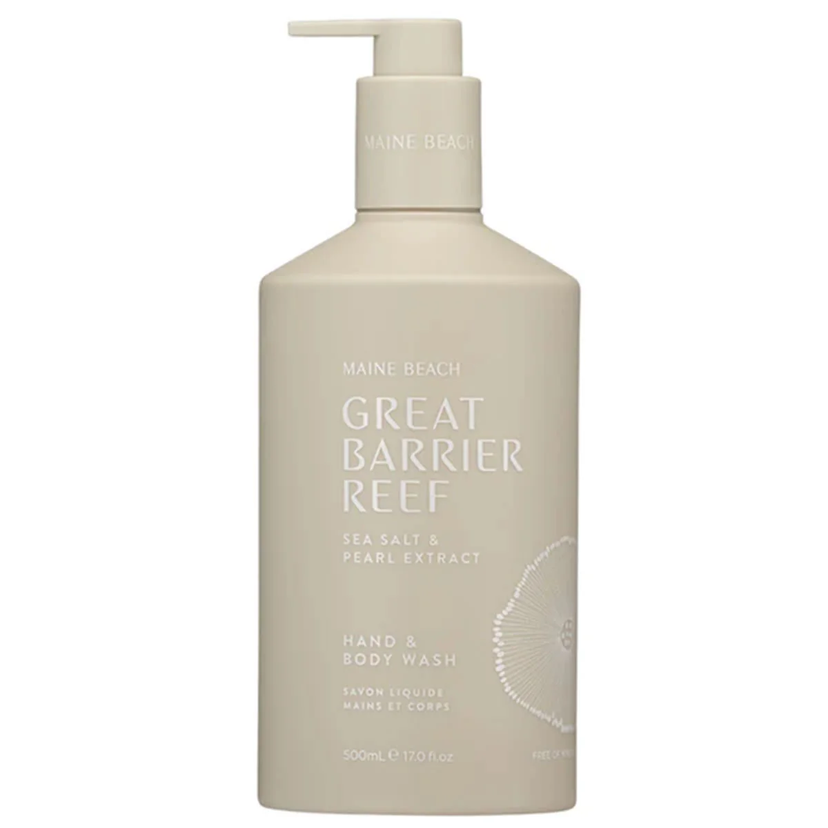 Hand and Body Wash Great Barrier Reef 500ml - Maine Beach