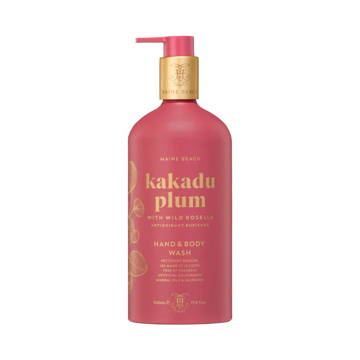 Hand & Body Wash Kakadu Plum 500ml - Maine Beach