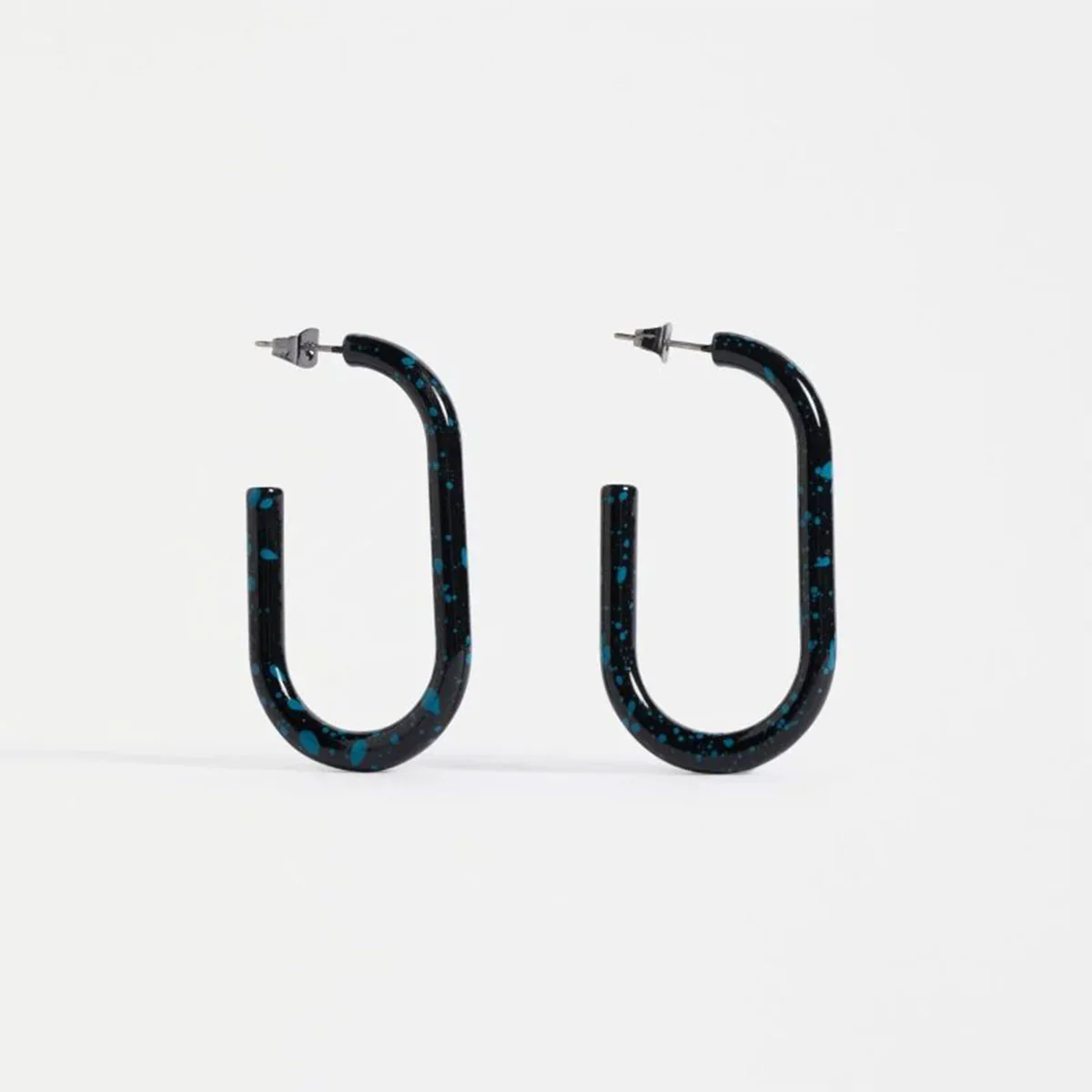 Hoop Earring Alsmen Black - Elk Accessories