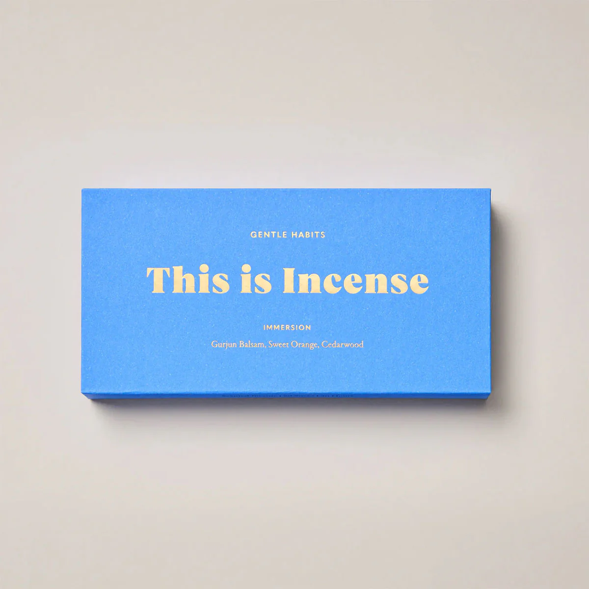 Incense Immersion - Gentle Habits