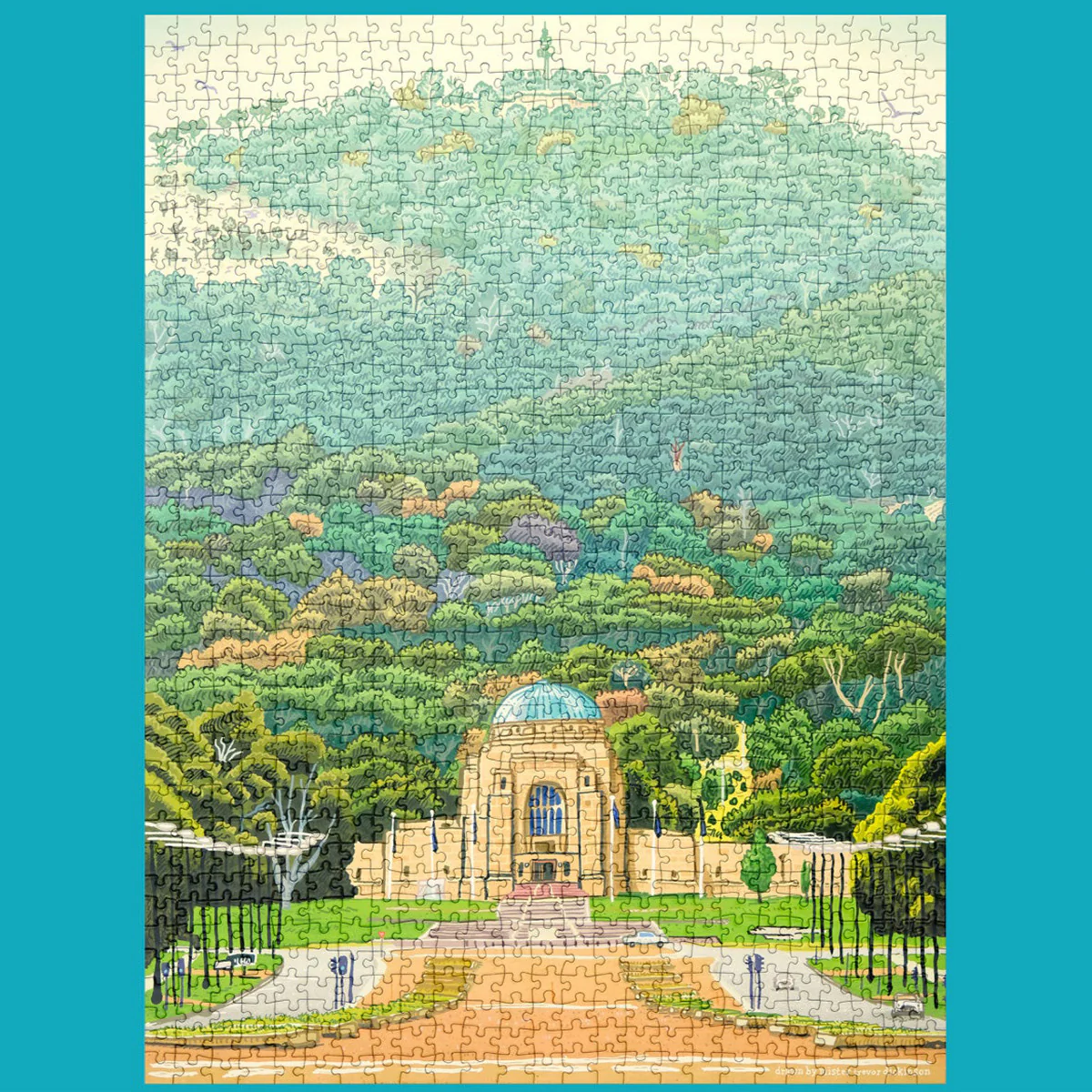 Jigsaw Puzzle Mount Ainslie 1000pc - Trevor Dickinson - Image 2
