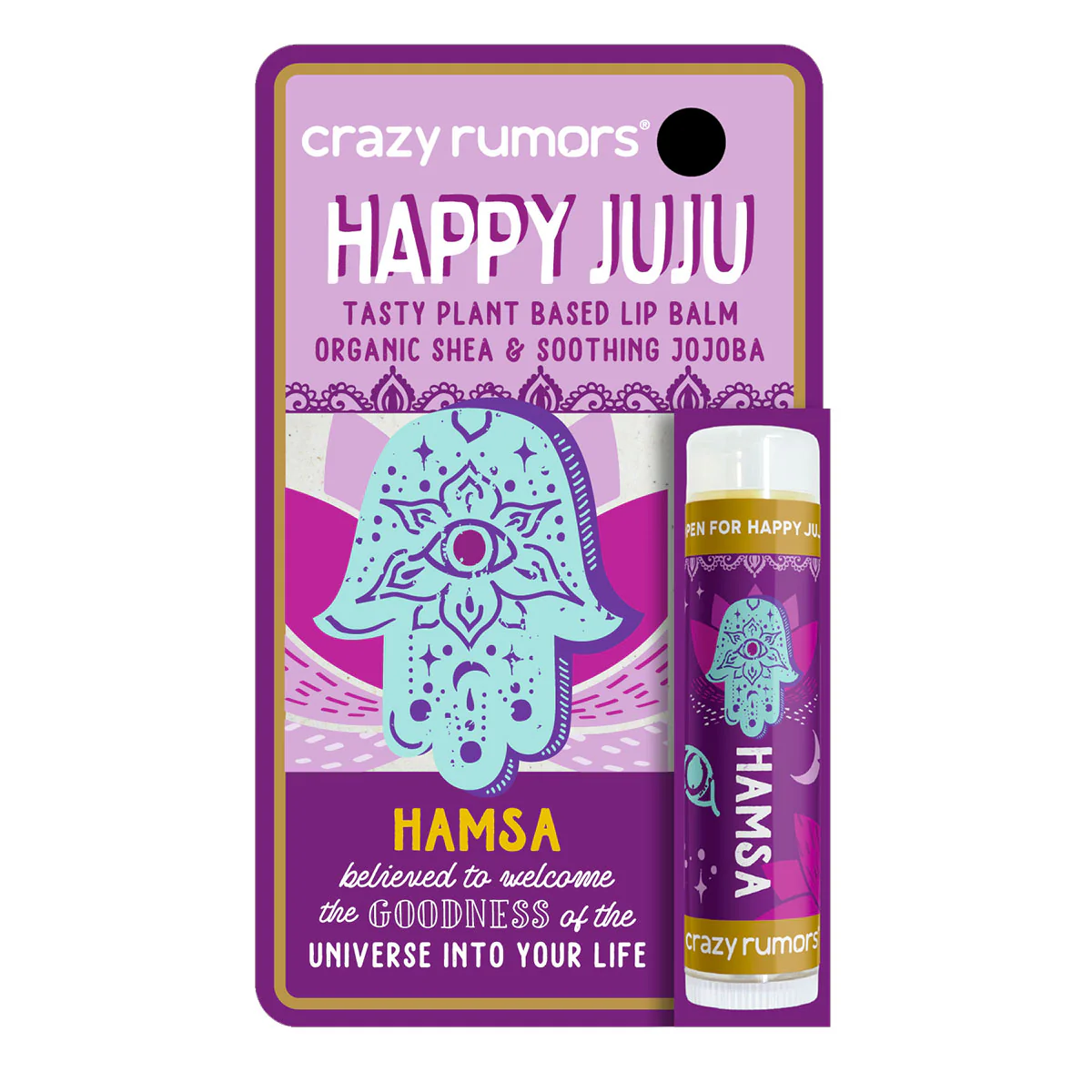 Lip Balm Hamsa Happy Juju - Crazy Rumors