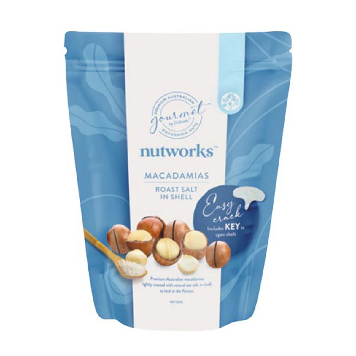 Macadamia Nuts Roast Salt in Shell 200g - Gourmet Brands