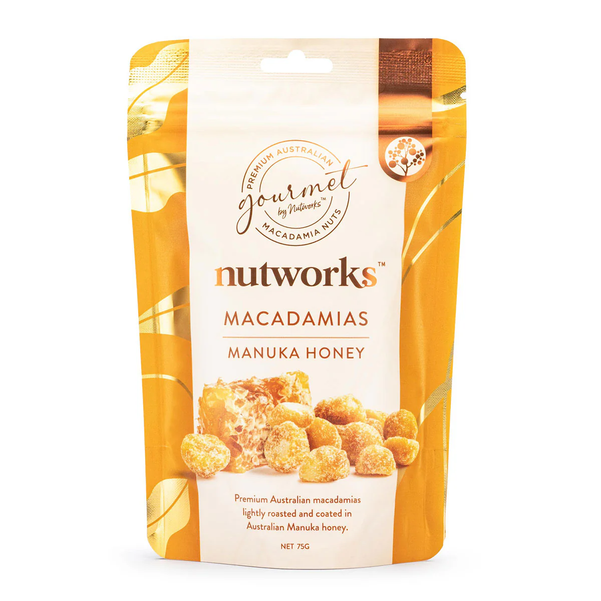 Manuka Honey Macadamias Nutworks 75g
