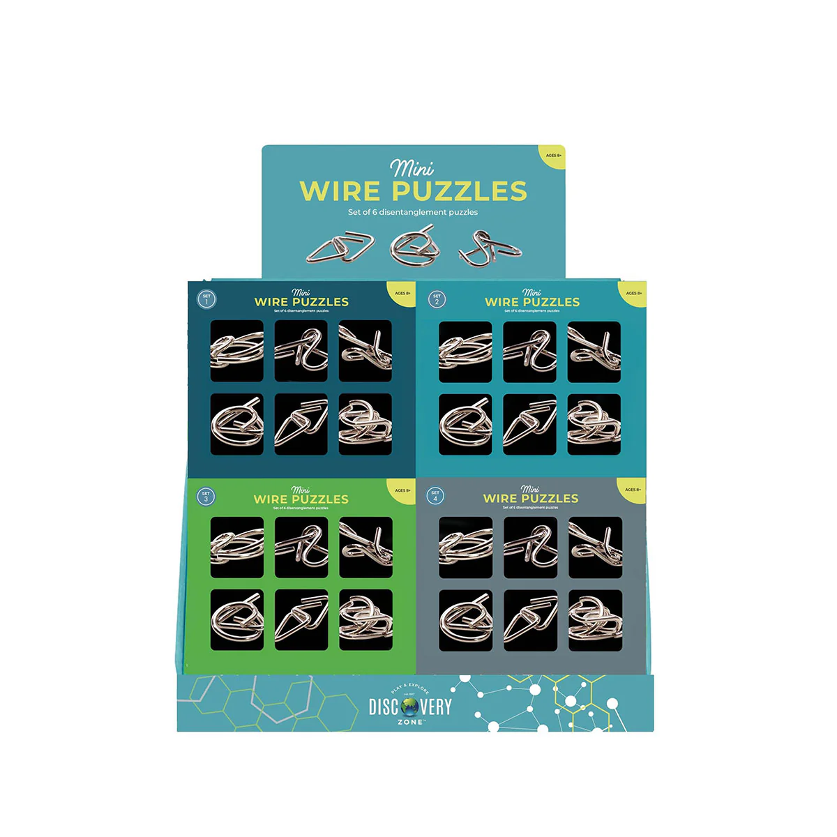 Mini Wire Puzzles Set 6 - Isalbi