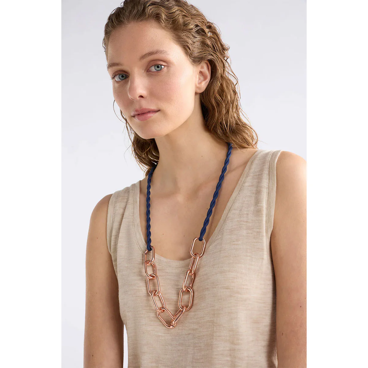 Necklace Torss Long Gunmetal - Elk Accessories - Image 2