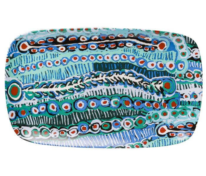 Platter Murdie Morris Blue - Alperstein Designs