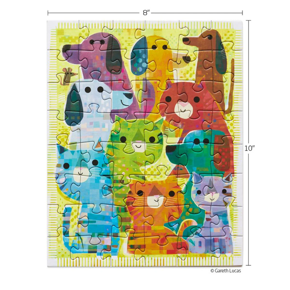 Puzzle Snax Tats and Dods 48pc - Bobangles - Image 2