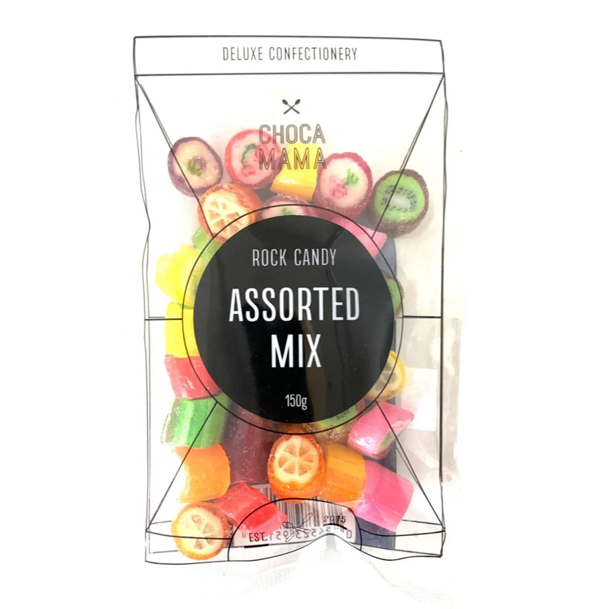 Rock Candy Assorted Mix 150g  - Chocamama