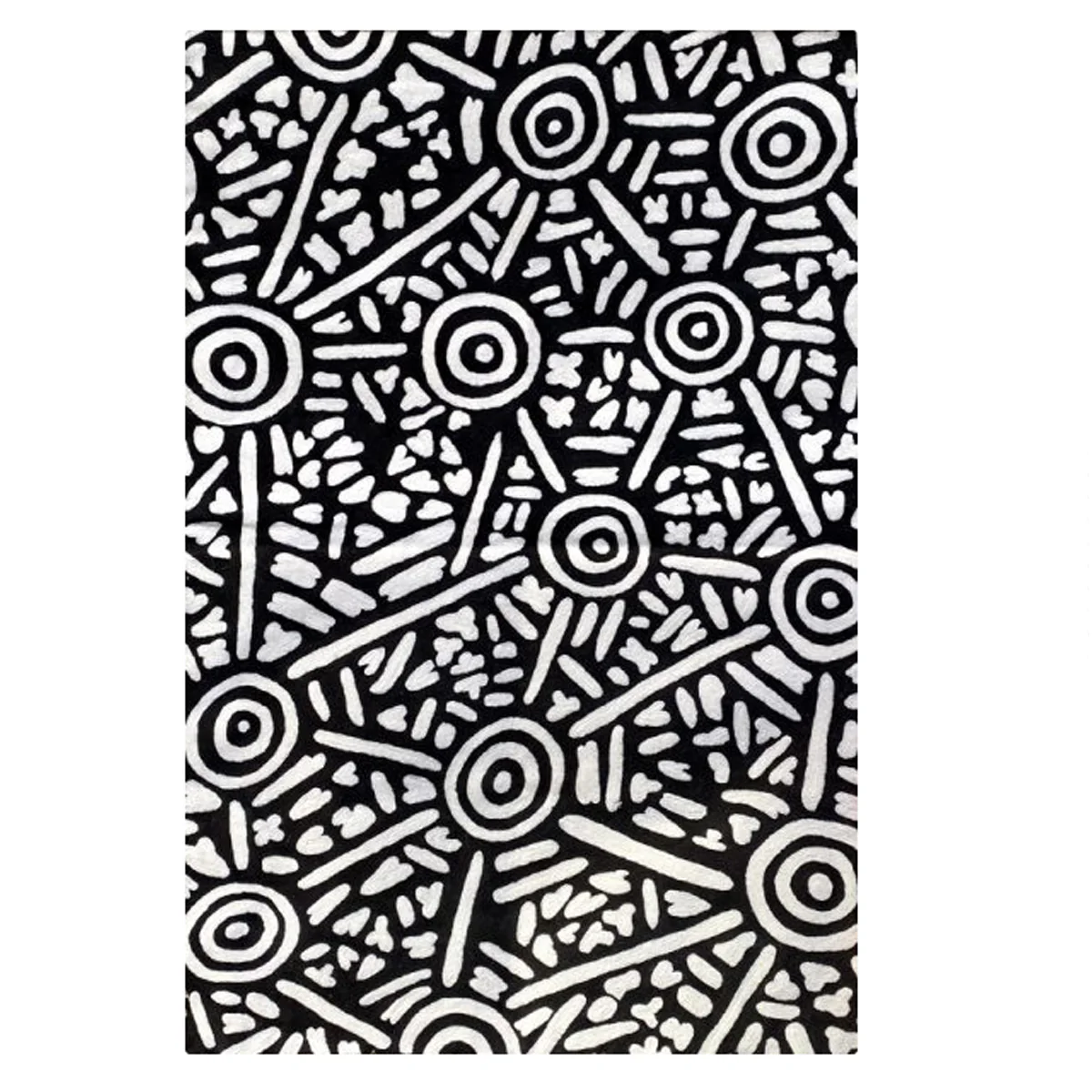 Rug Wool 2x3ft Anthea Nangala Granites AGR606 - Better World Arts