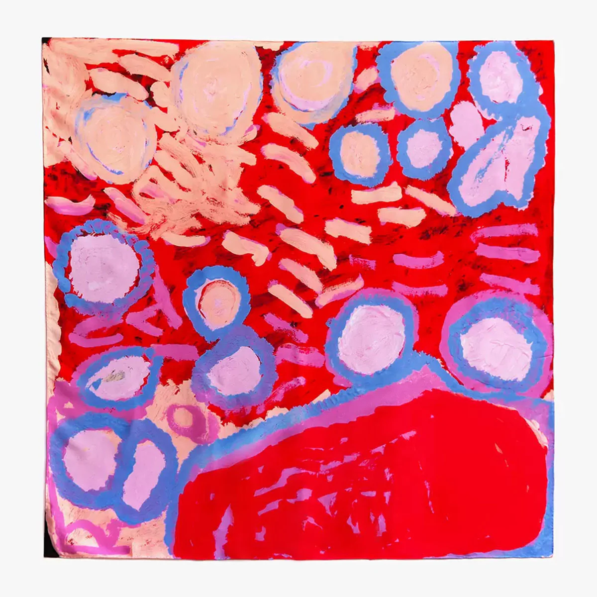 Scarf My Country Rosie Tarku Red - One of Twelve