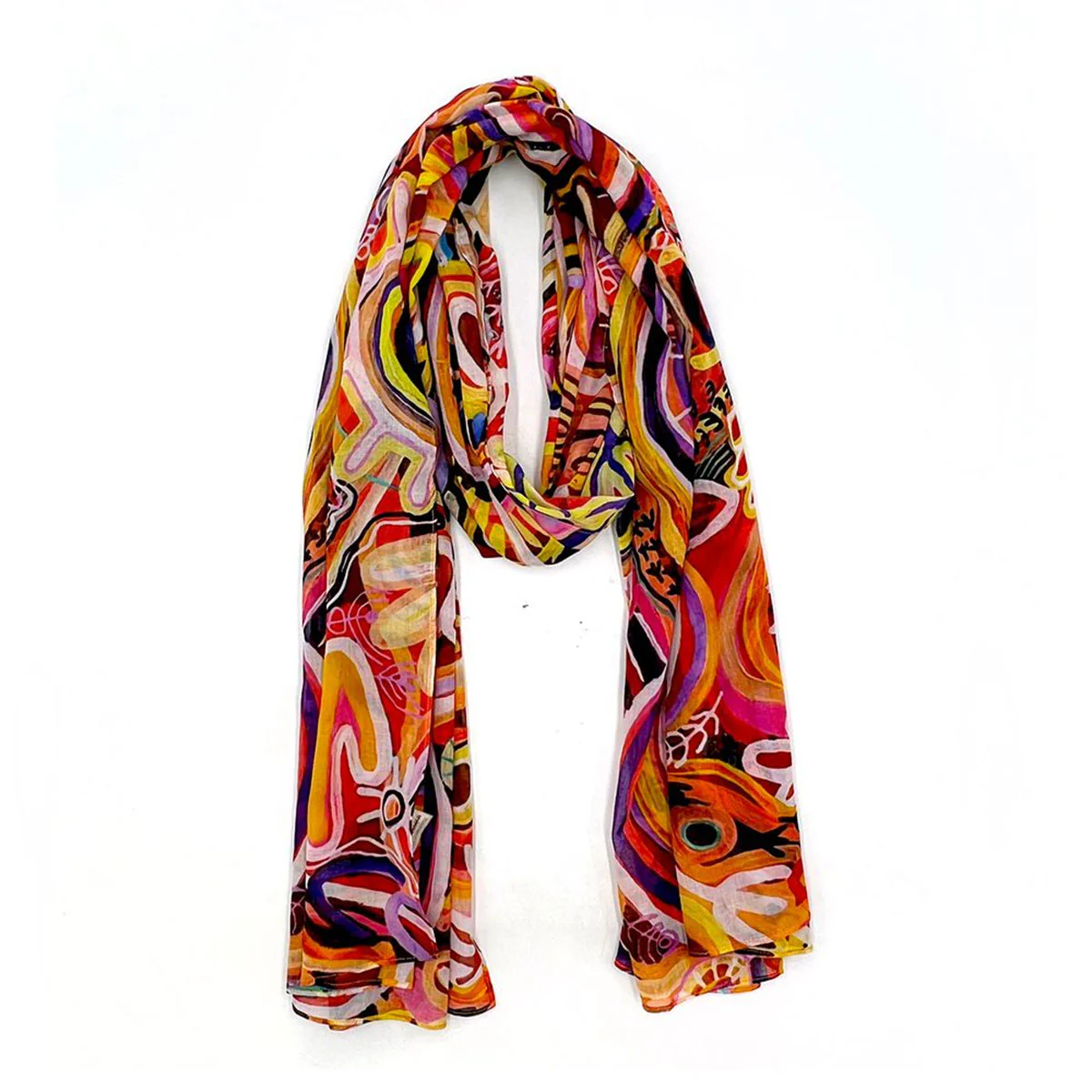 Scarf Organic Cotton Cedric Varcoe CVA747 - Better World Arts