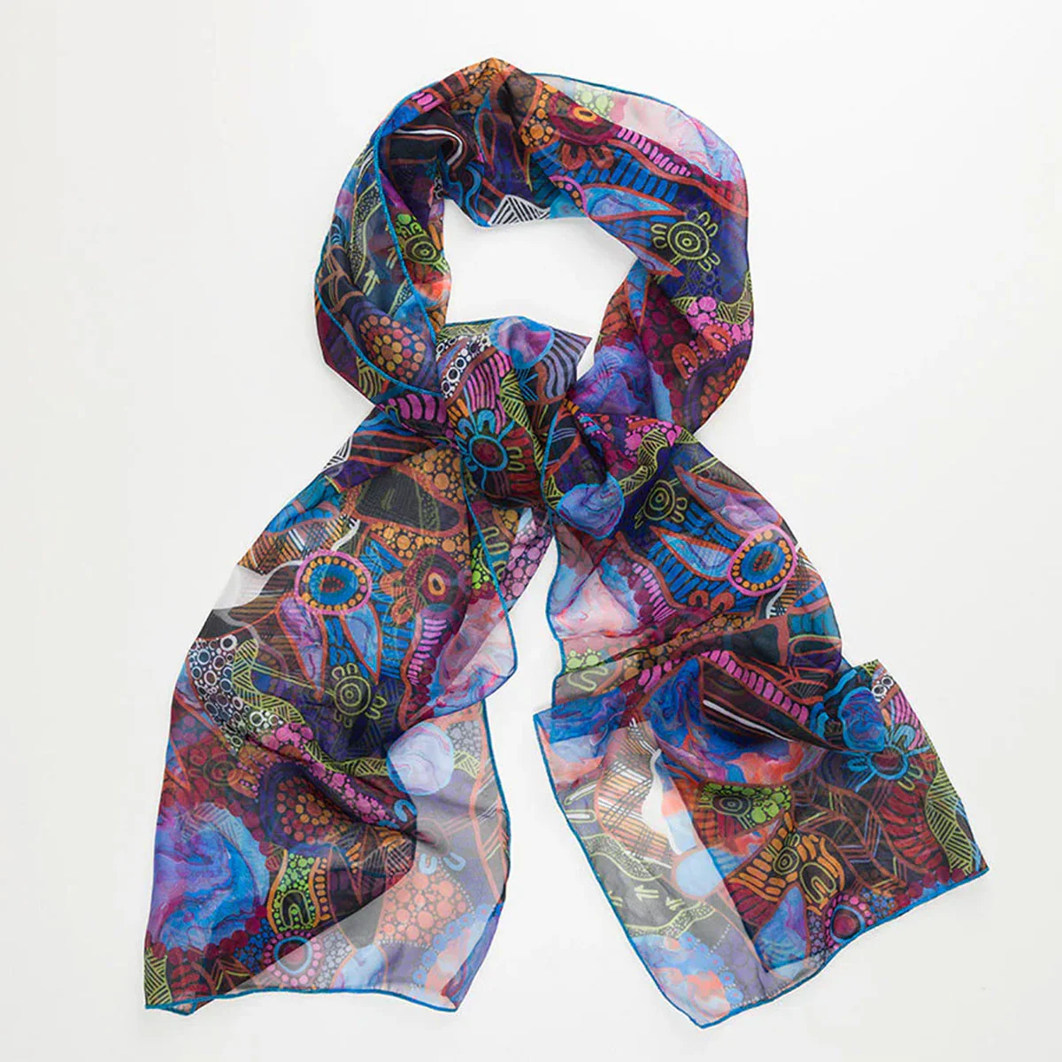 Scarf Slim Polyester Justin Butler - Alperstein Designs