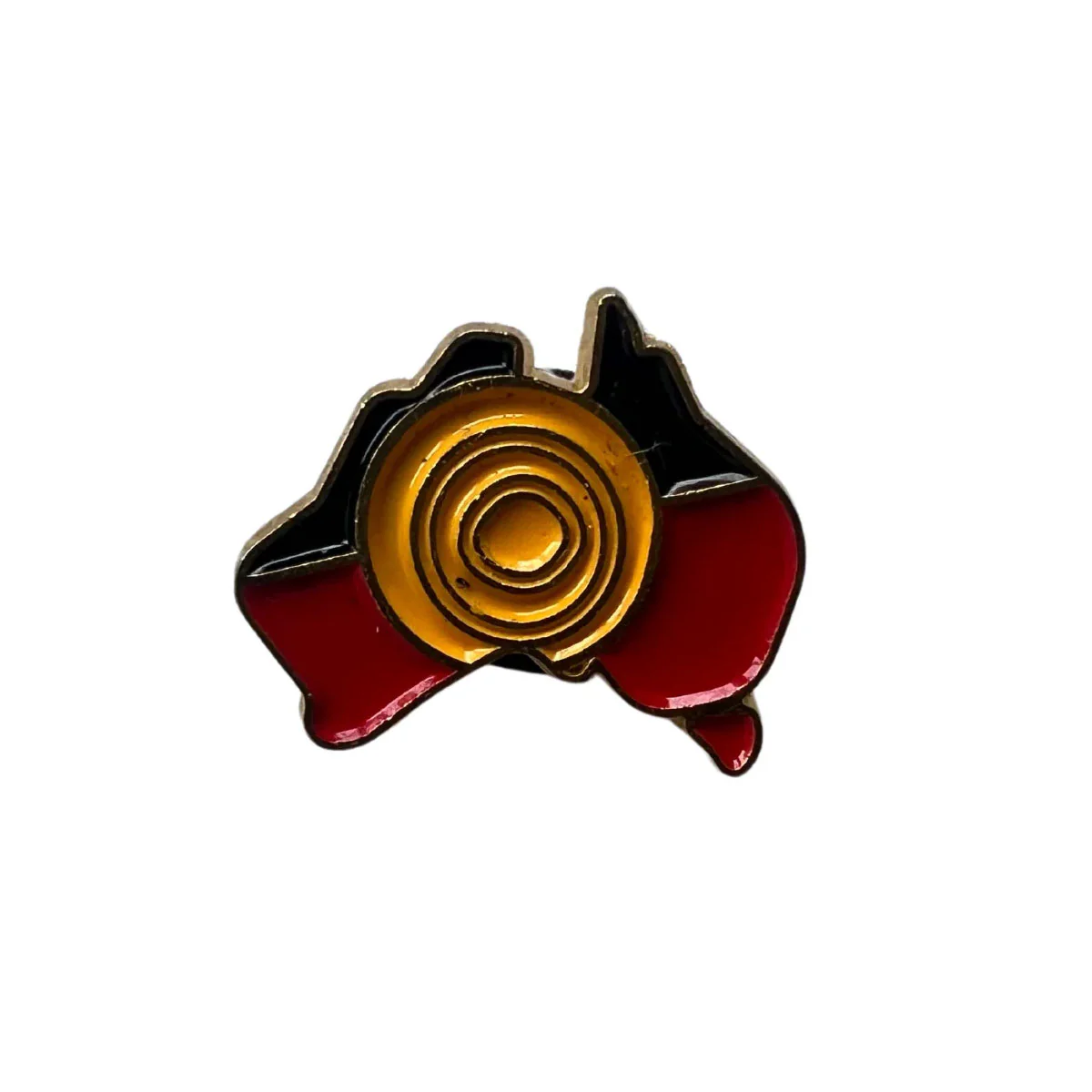 Shoe Charm Enamel Aboriginal Land - Clothing the Gaps