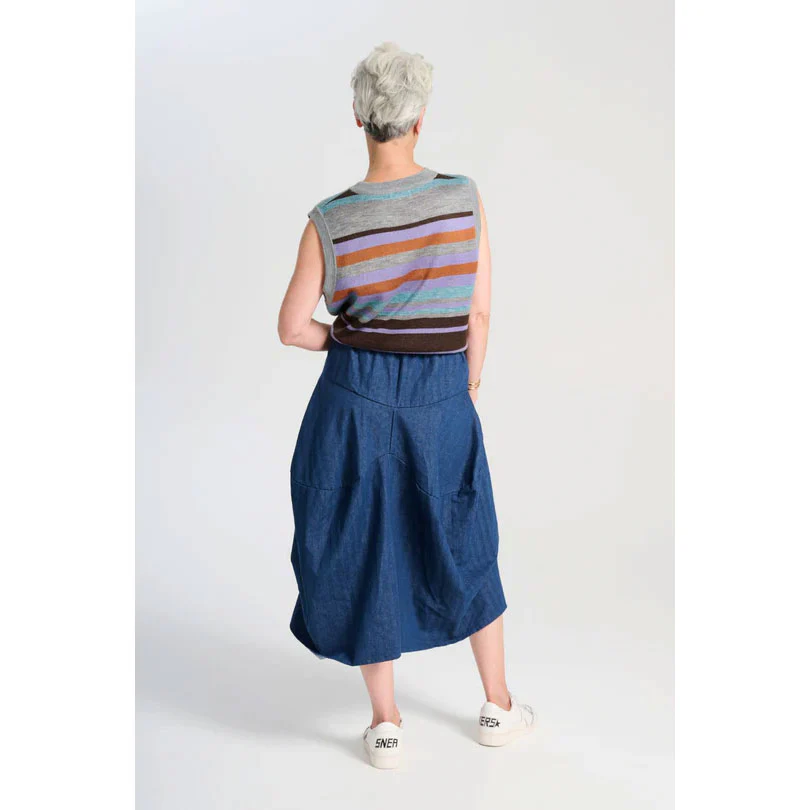 Skirt Milwaukee Harper Original Wash Denim - Olga De Polga - Image 3