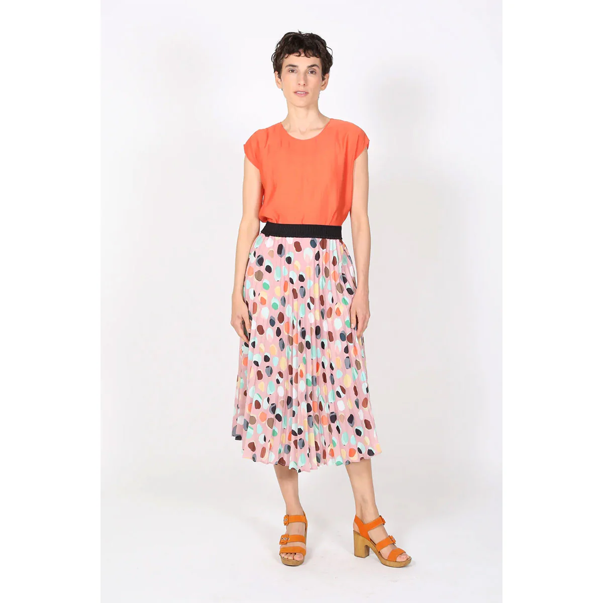 Skirt Pleated Confetti Pink - Olga de Polga - Image 2
