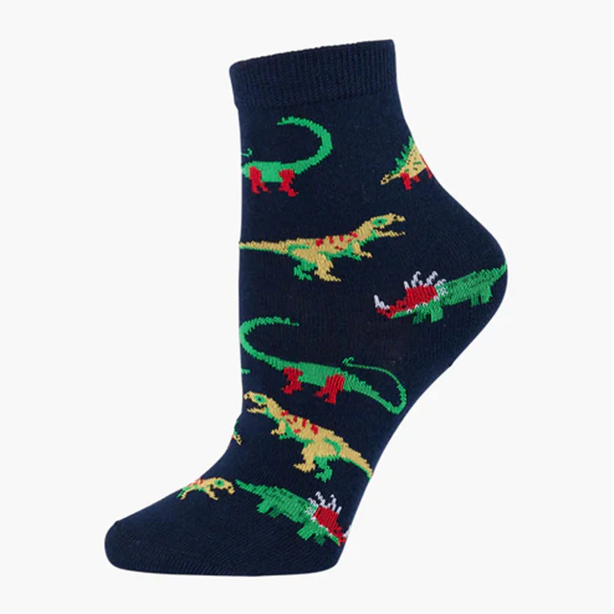 Socks Dinosaurs Navy Kids Bamboo - Pussyfoot Socks