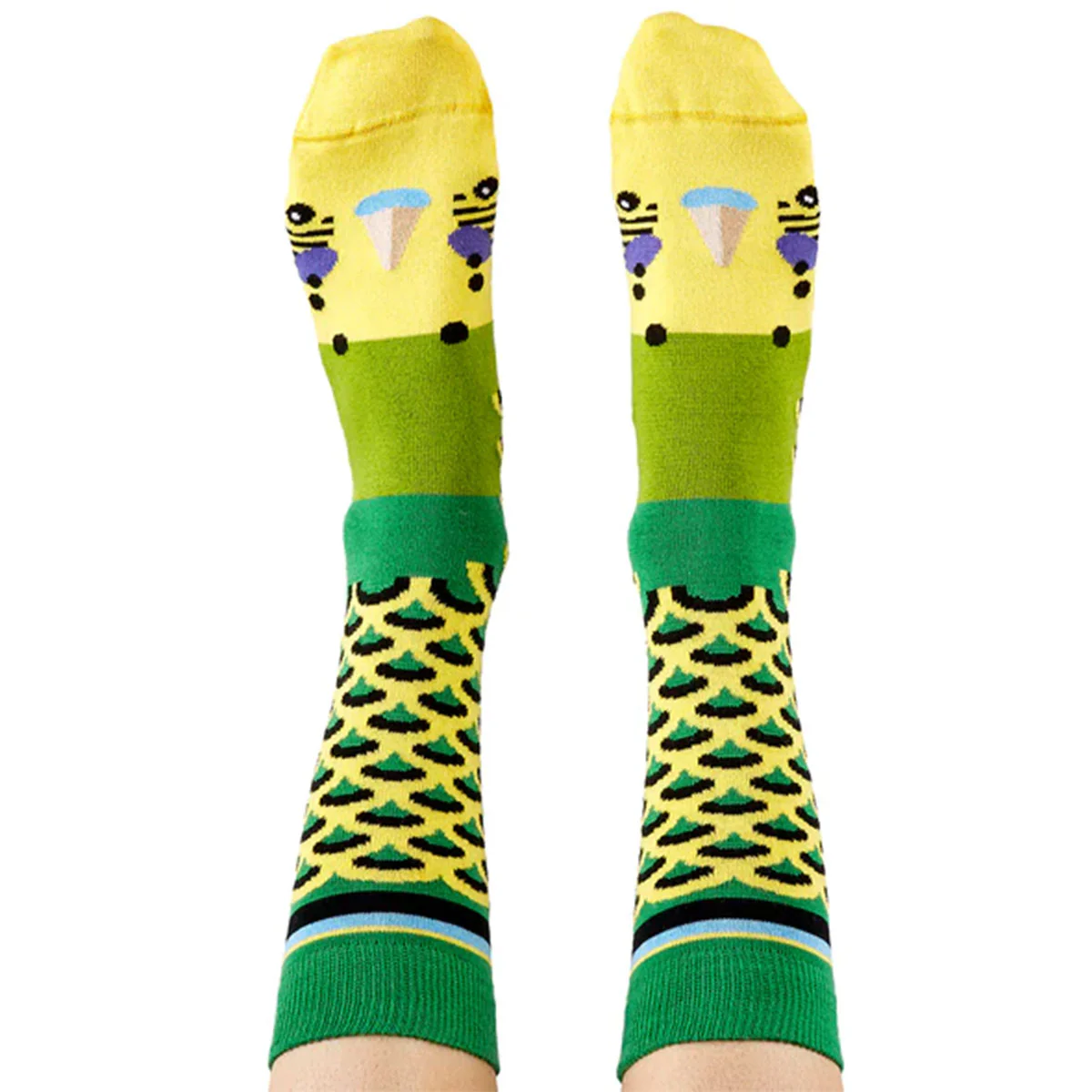 Socks Green Budgie - WilsonPayne Aust