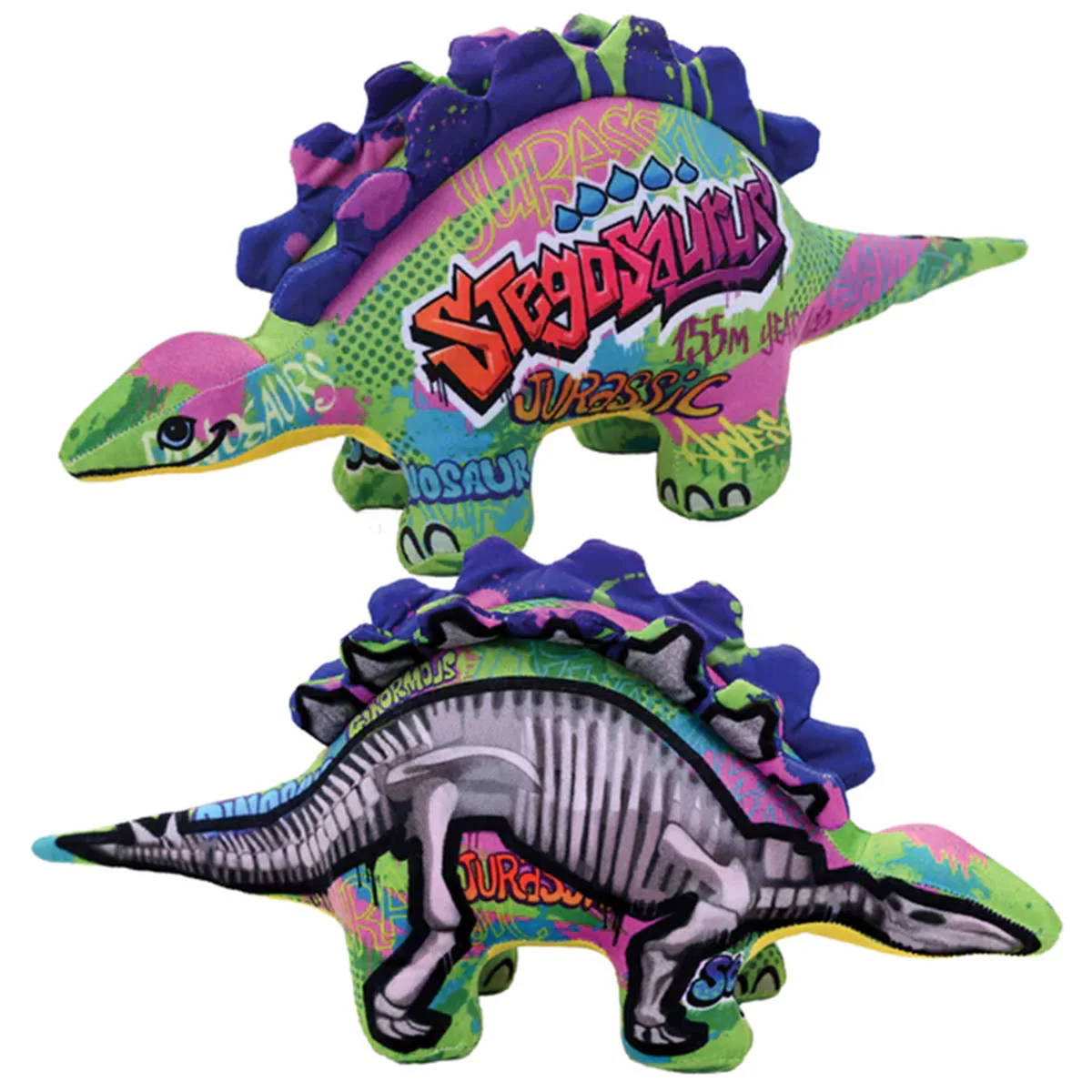 Stegosaurus Graffiti - Wild Republic