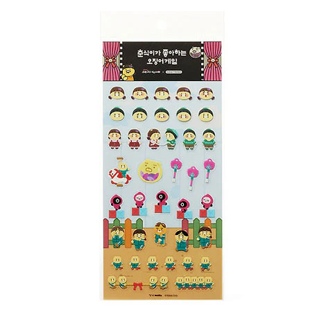 Sticker Clear Squid Game x Kakao friends Choonsik - Kakao Corporation