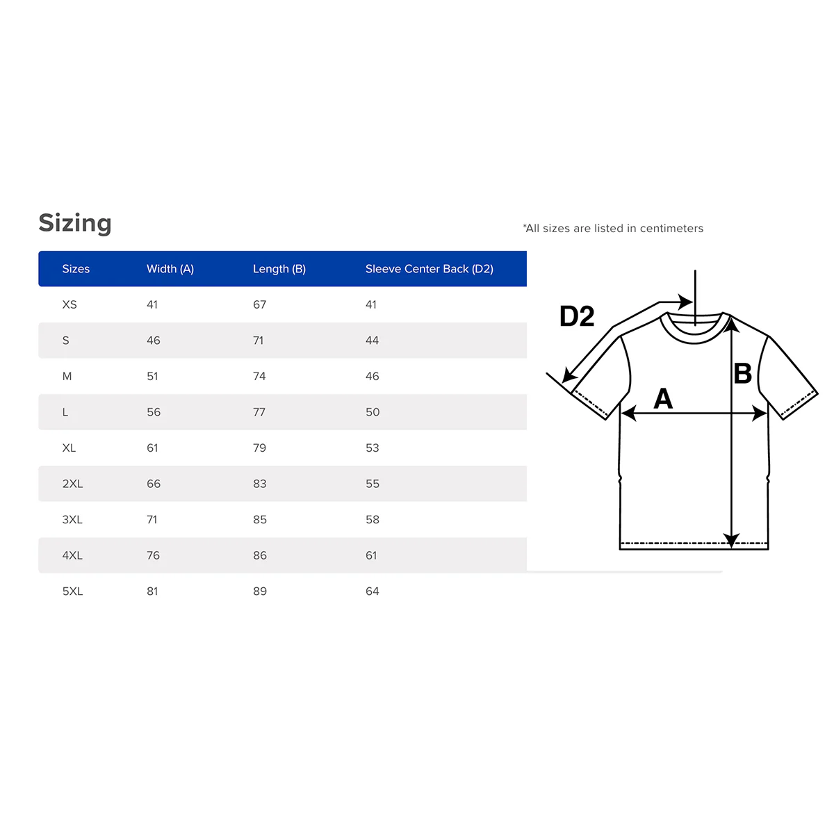 T-shirt It's Upside Down Miss Jane White with Blue Writing - Branded Ideas - Image 3