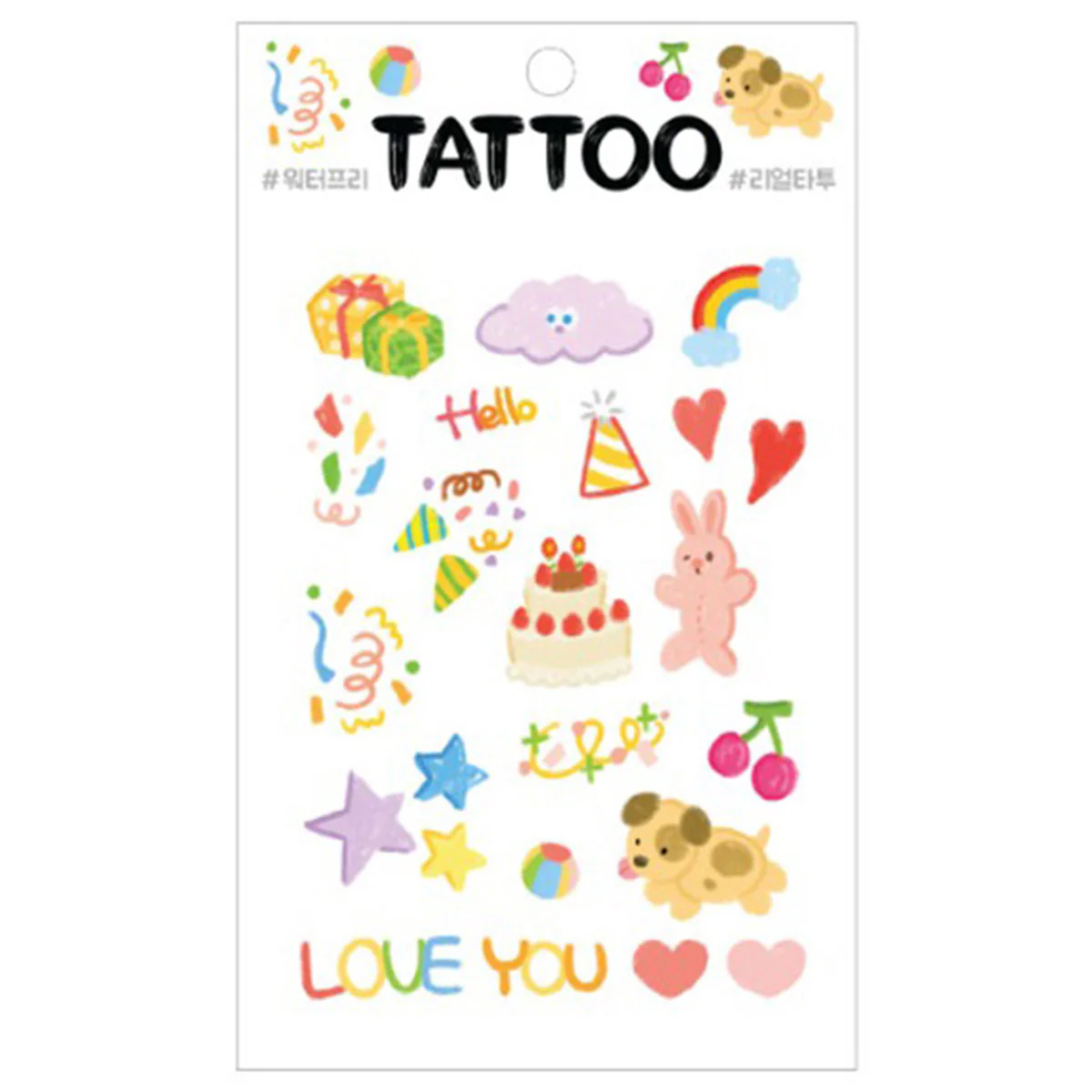 Tattoo Stickers Parties - Alpha