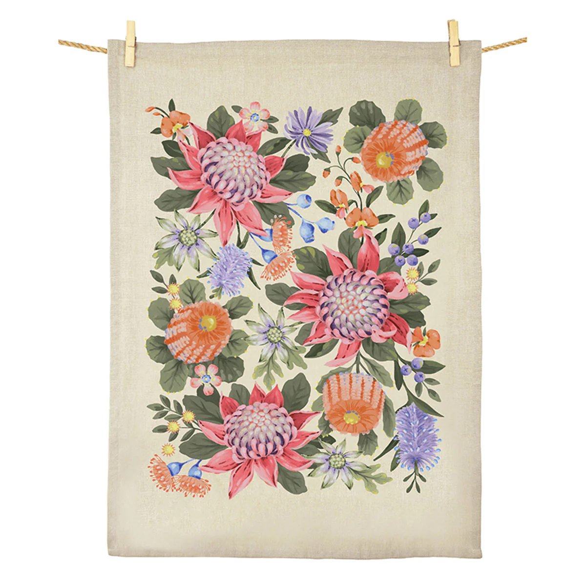 Tea Towel Abundance - Earth Greetings