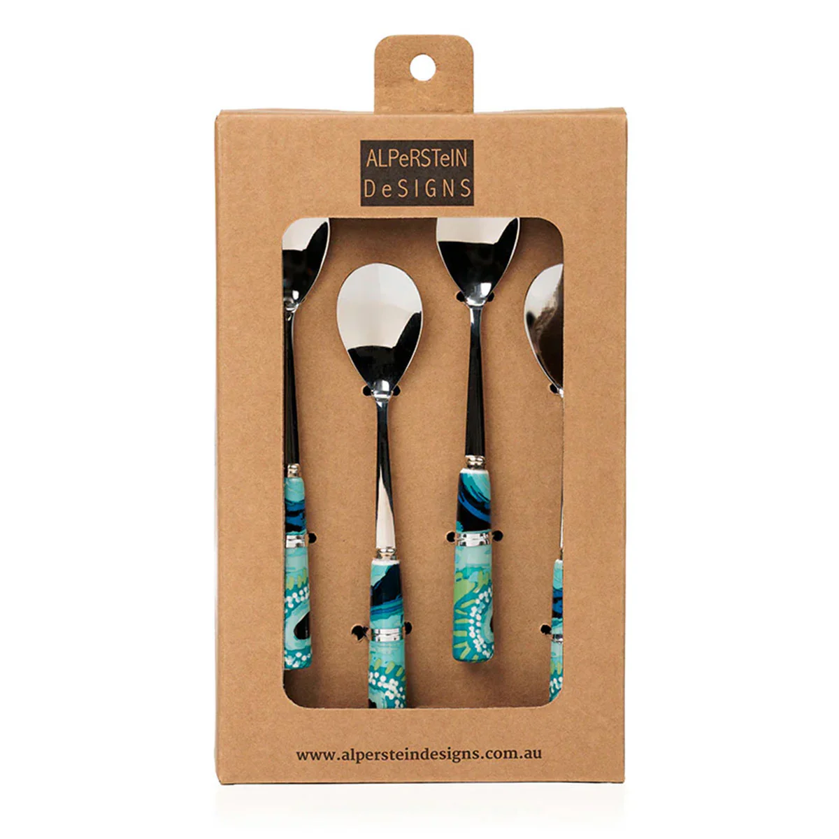 Teaspoon Set of 4 May Wokka - Alperstein Designs