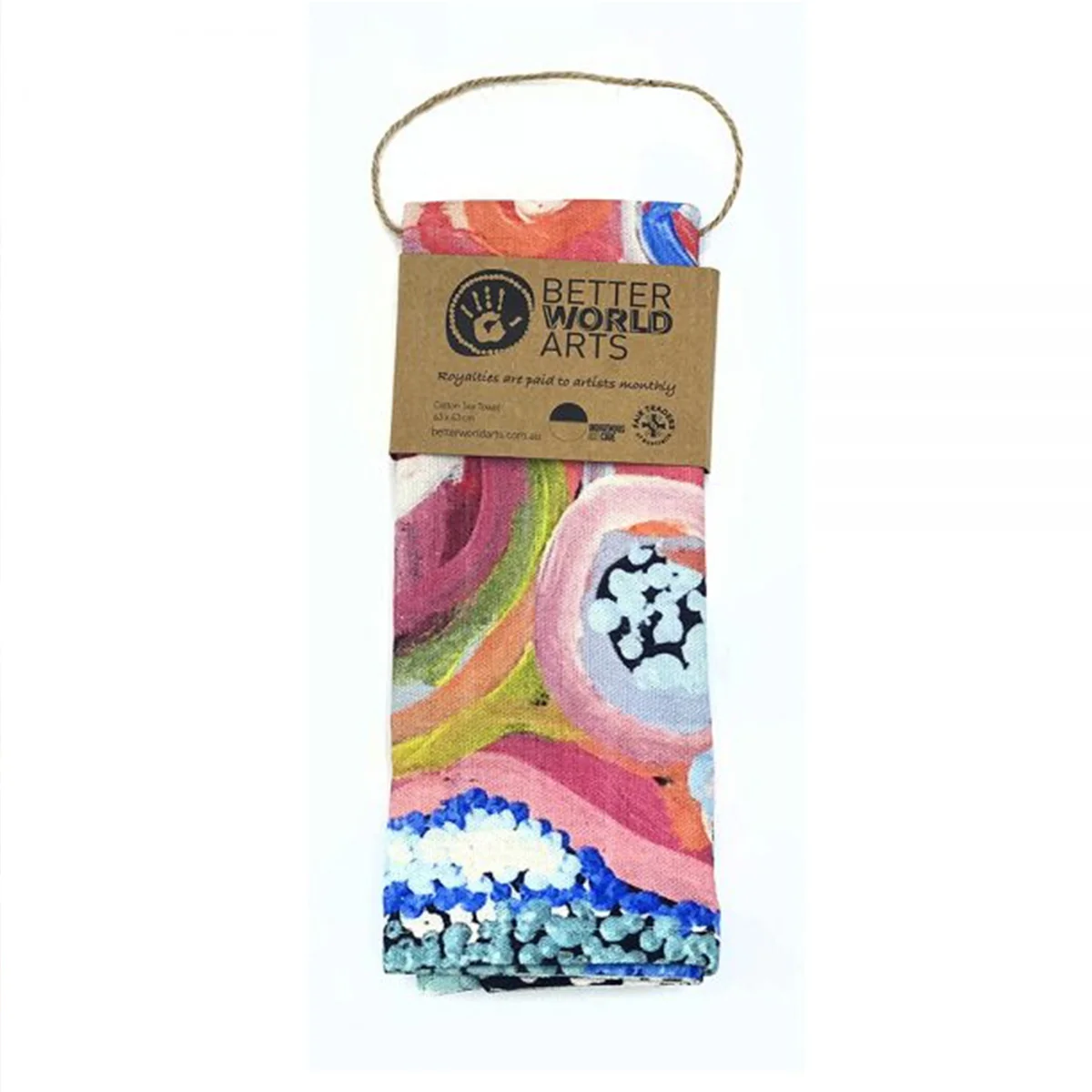 Tea Towel Seven Sisters Blue AAD998 - Andrea Adamson - Image 2