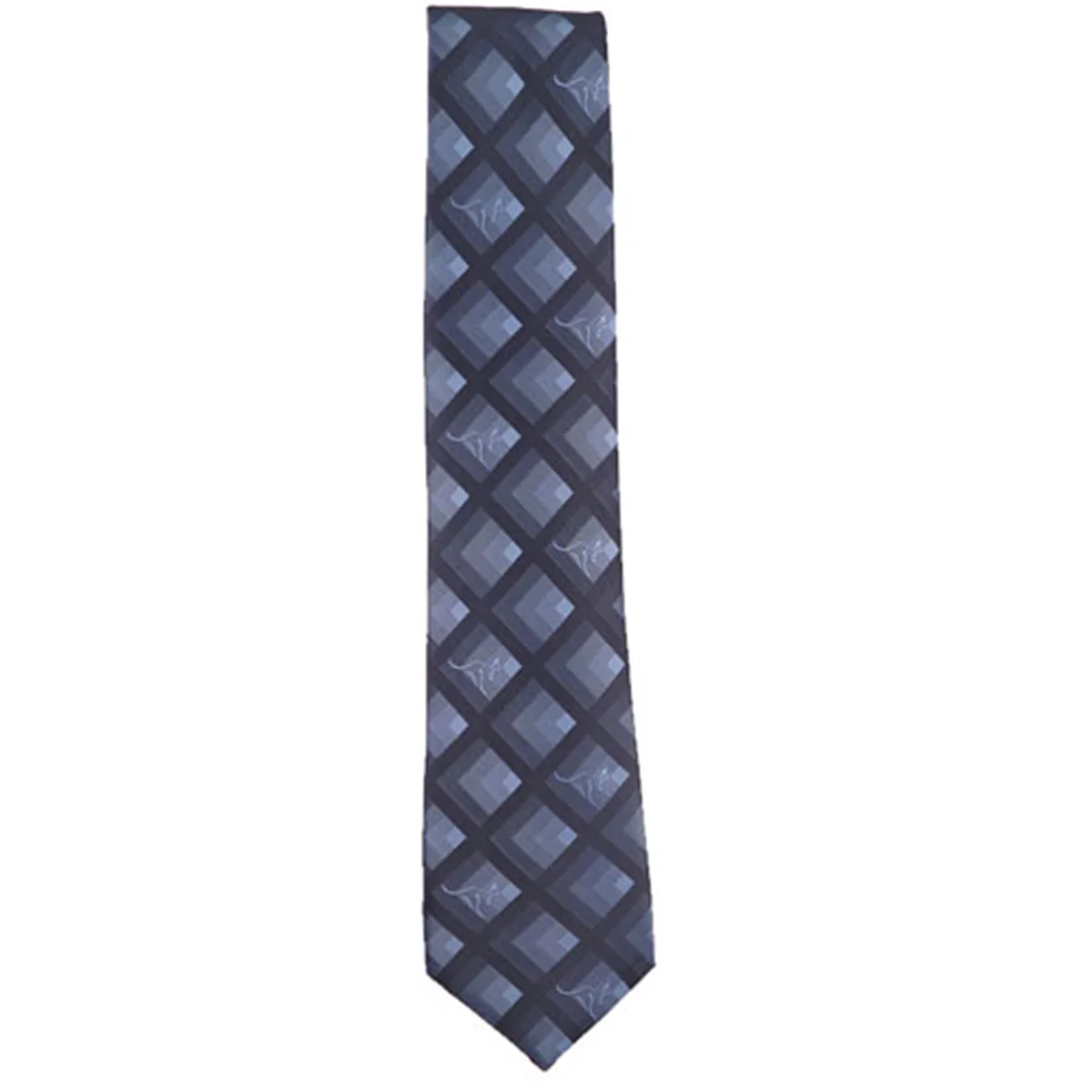 Tie Australia Kangaroo Diamond Blue - Address