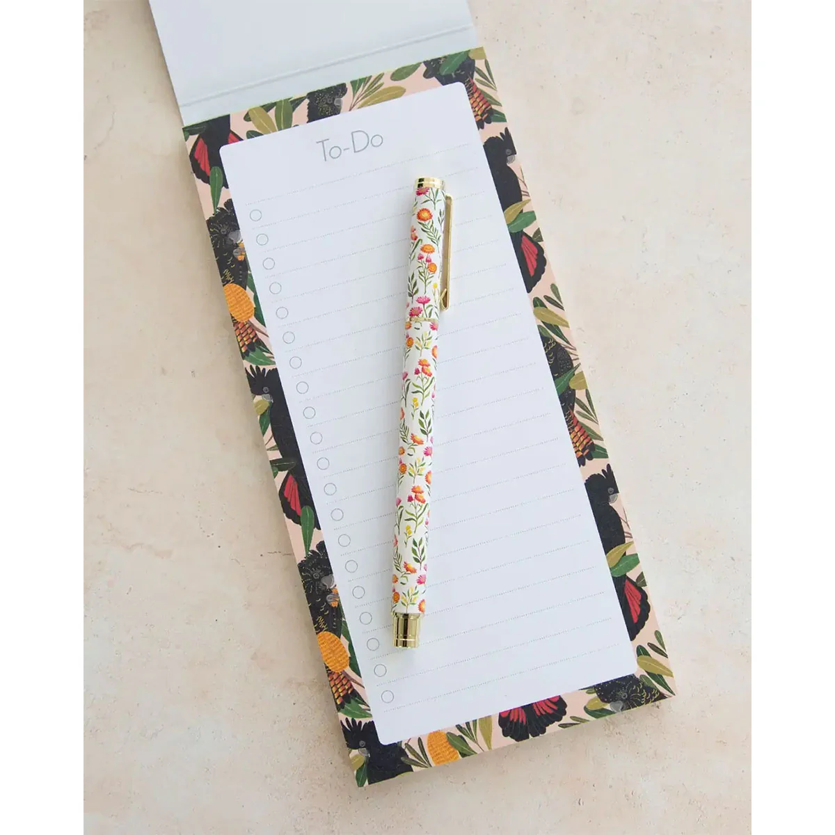 To-Do-List Cockatoos & Banksia - Earth Greetings - Image 2