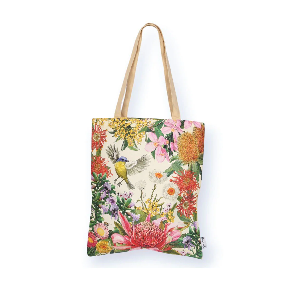 Tote Bag Botanical Blooms Flowers - La La Land
