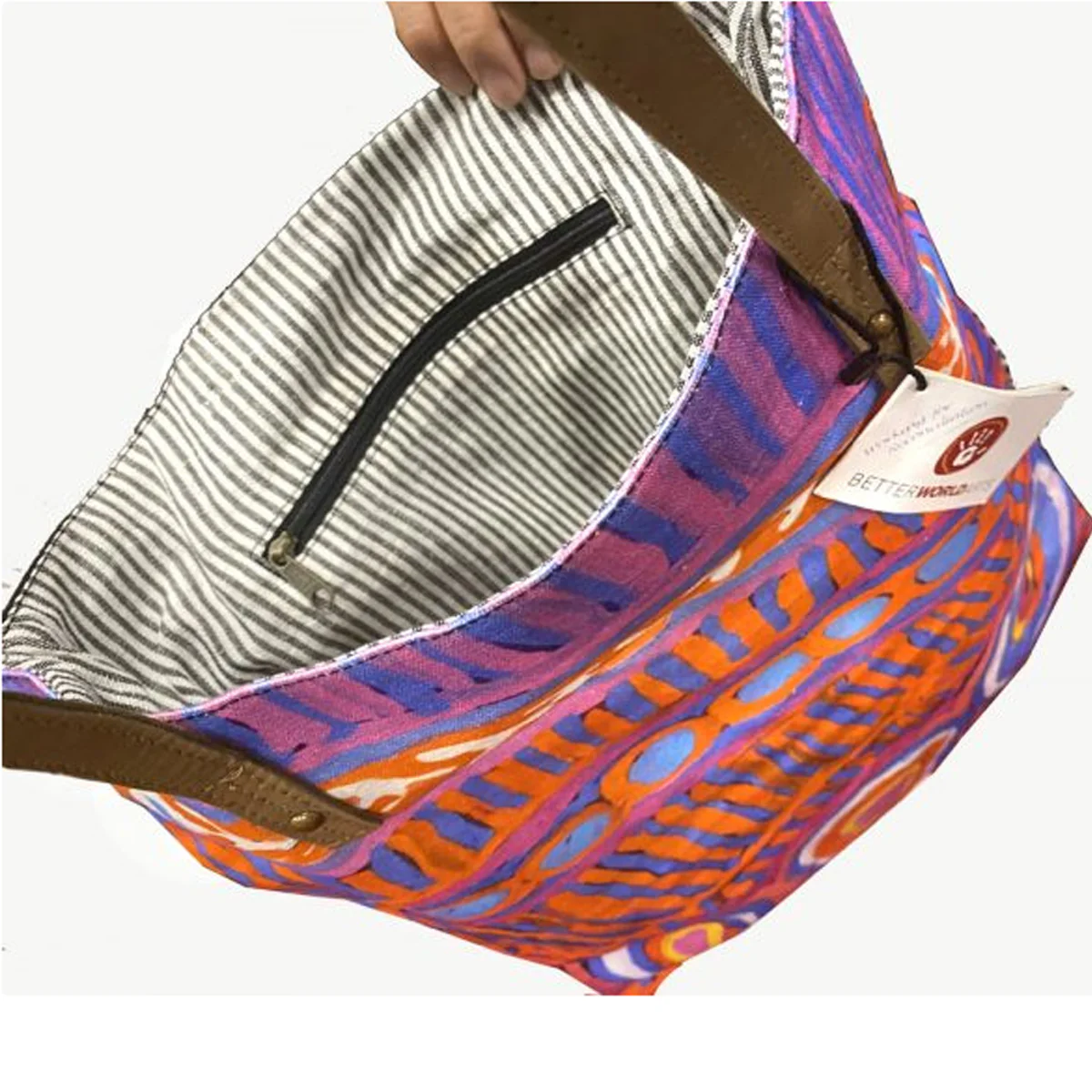 Tote Bag Seven Sisters Anmanari Brown - Better World Arts - Image 2