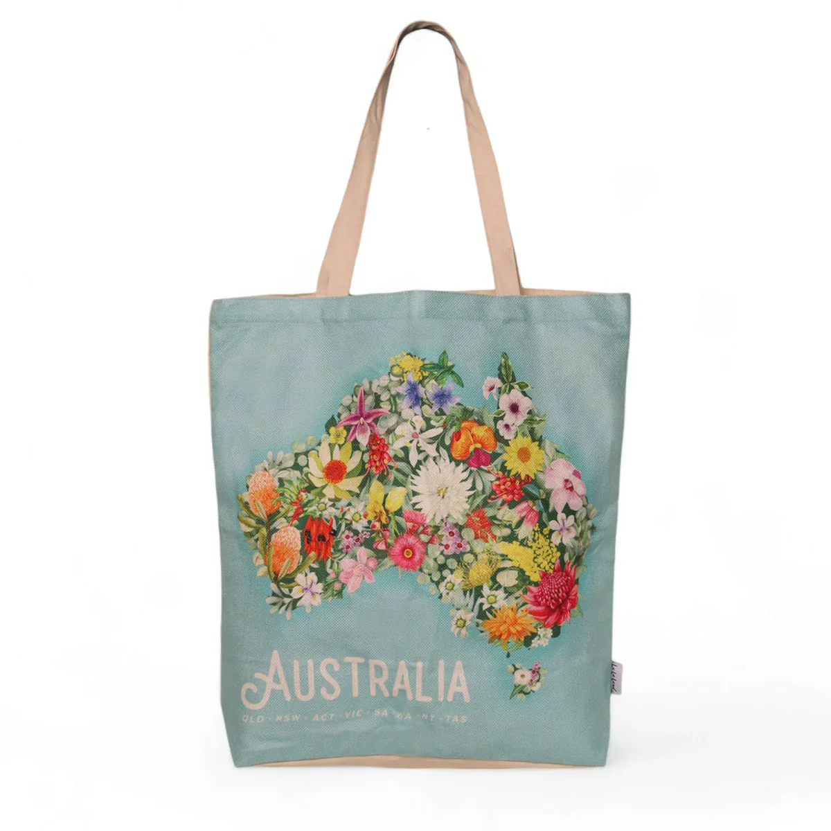 Tote Shopping Gday Australia Map - Home and Human Fashion